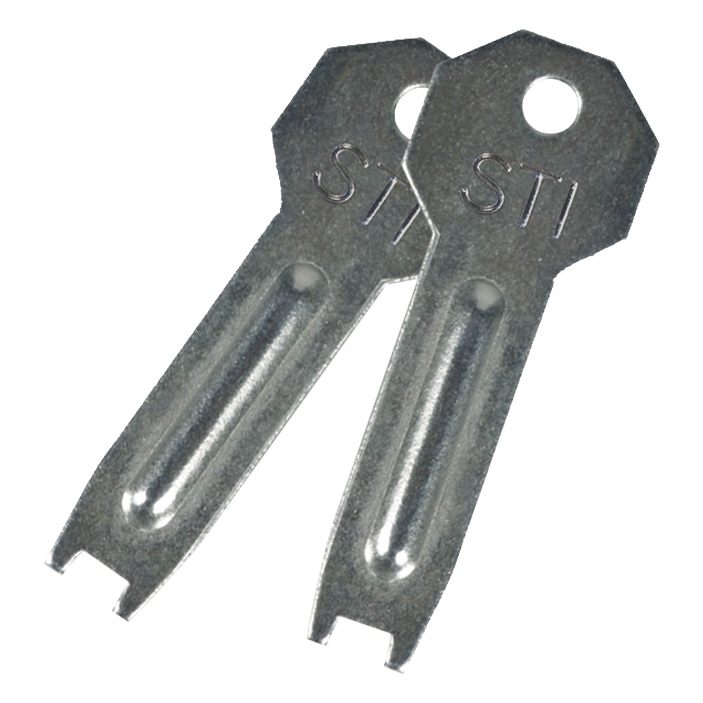 Dos llaves de manipulación EXIT STOPPER® STI-6400