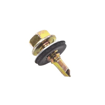 Tornillo Punta Broca Sello Montado 6.5 X 38 mm (1/4" X 1 1/2") Caj. C/