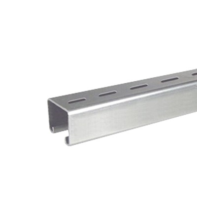 Unicanal Perforado 4 x 4 cm x 3 m / Calibre 16 / Galvanizado Electrolí