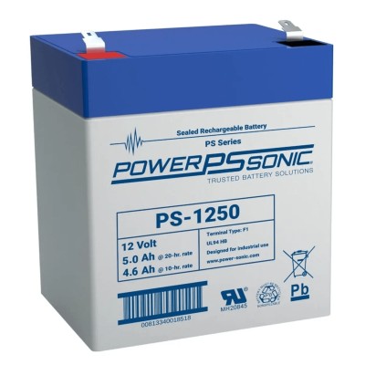 Batería 12V, 5.0AH, Para Respaldo, Tecnologías AGM/VRLA, 5 Años Vida Ú
