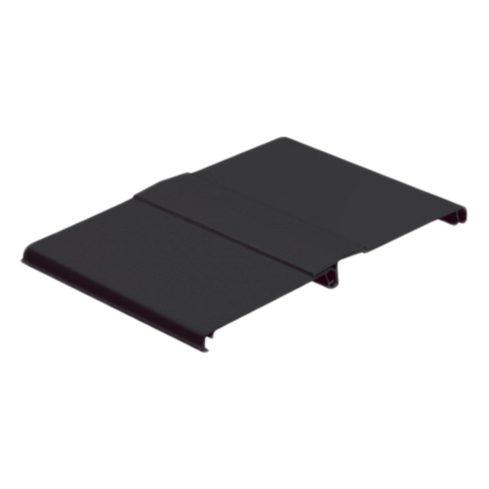 Tapa Con Bisagra a Presión Para Canaleta FiberRunner™ FR12X4BL6, de PV