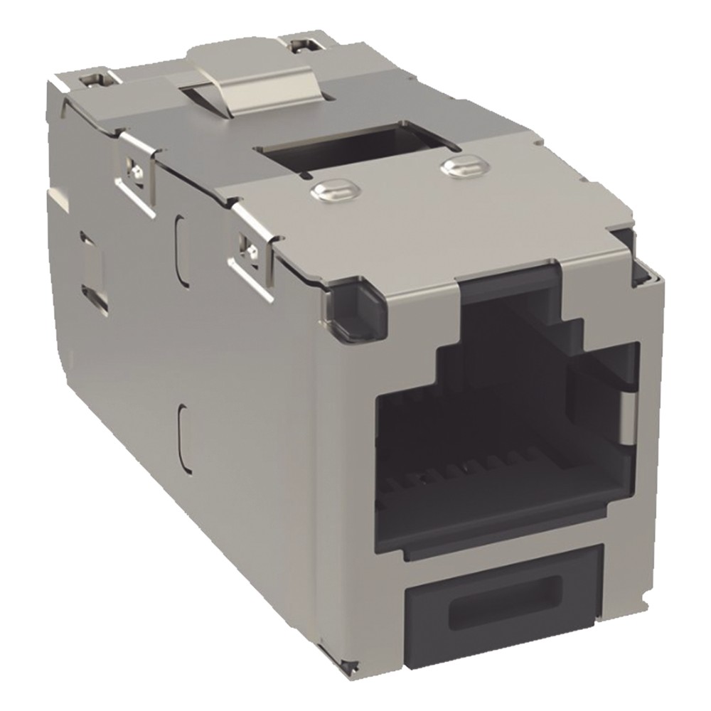 Conector Jack RJ45 Blindado, Estilo TG, Mini-Com, Categoría 6, de 8 Po