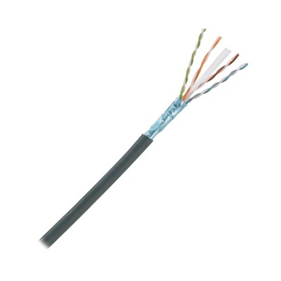 Bobina de Cable Planta Externa con Gel, de 4 Pares, Cat6A, Blindado F/