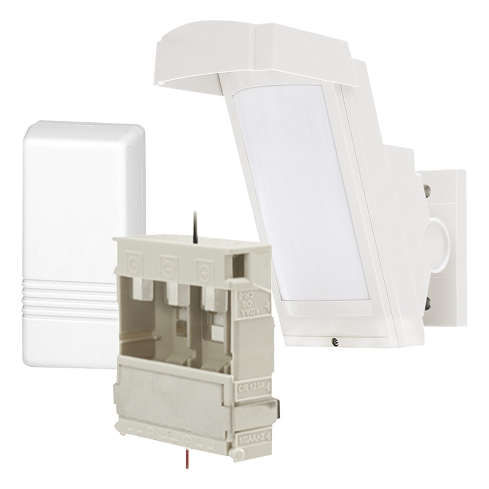 Detector de Movimiento PIR Antimascara / 100% Exterior /  Inalámbrico 