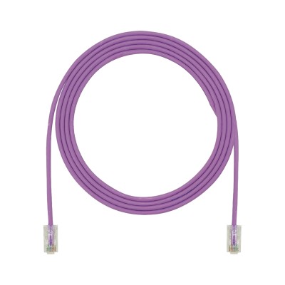Cable de Parcheo UTP, Cat6A, 24 AWG, CM, Color Violeta, 2.74 Metros (9