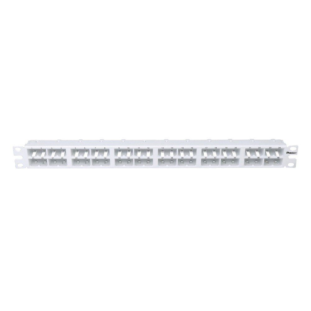 Panel de Parcheo Modular Mini-Com (Sin Conectores), Plano, Sin Blindaj