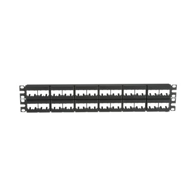 Panel de Parcheo Modular Mini-Com (Sin Conectores), Plano, Sin Blindaj