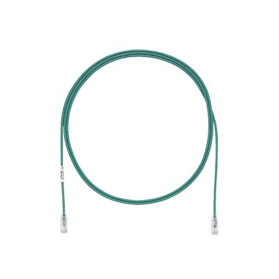 Cable de Parcheo TX6, UTP Cat6, Diámetro Reducido (28AWG), Color Verde