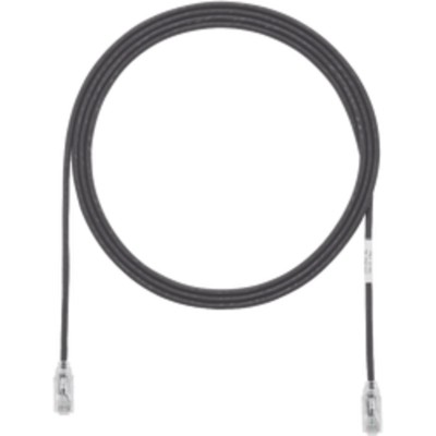 Cable de Parcheo TX6, UTP Cat6, Diámetro Reducido (28AWG), Color Negro