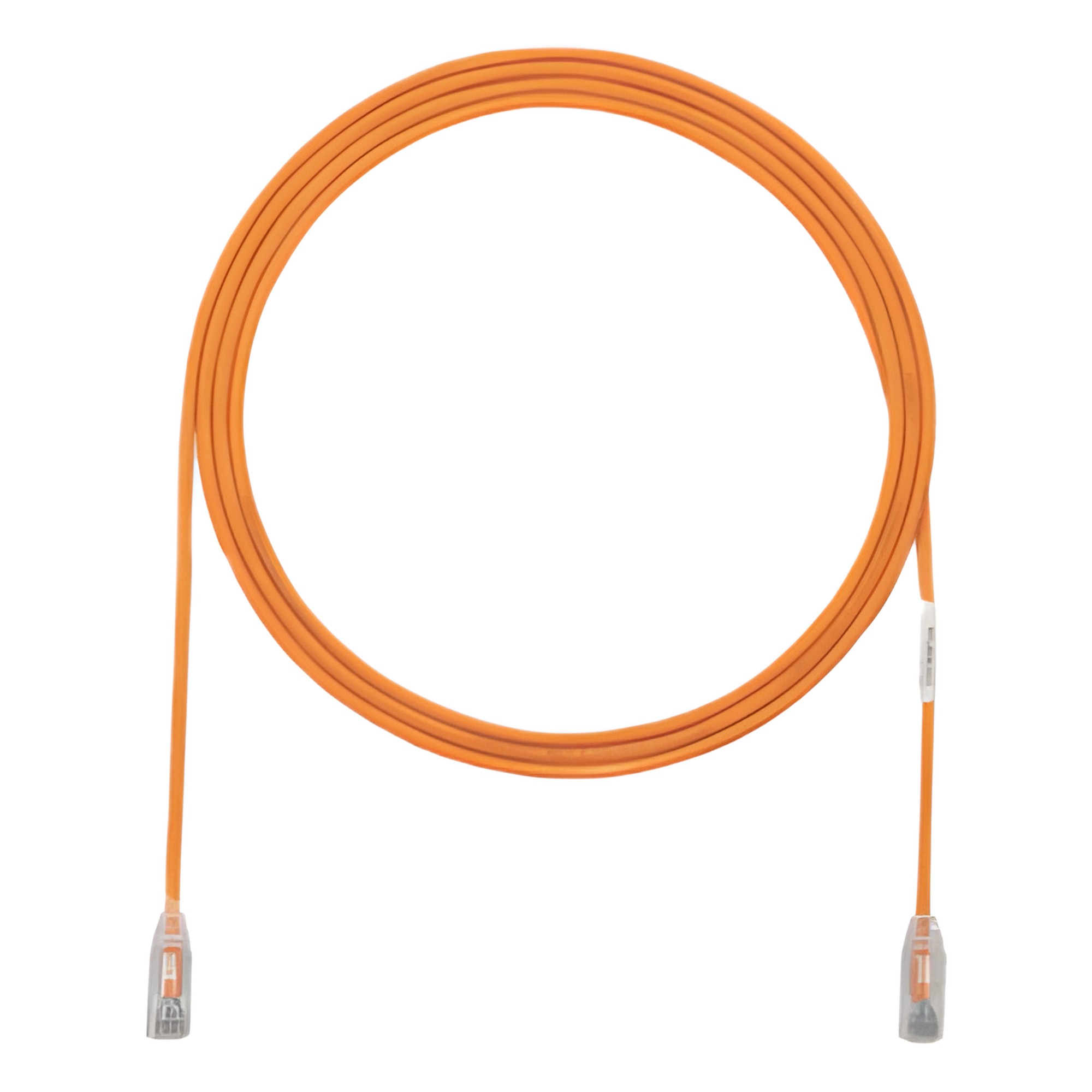Cable de Parcheo TX6, UTP Cat6, Diámetro Reducido (28AWG), Color Naran