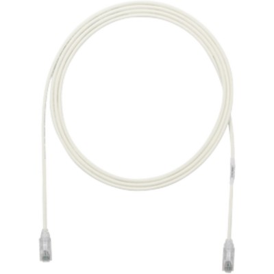 Cable de Parcheo TX6, UTP Cat6, Diámetro Reducido (28AWG), Color Blanc