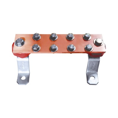 Barra Unión Muro 1000A / Cobre 100% / Montaje Incluido / Aisladores Ro