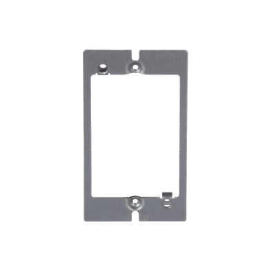 Adaptador de Placa de Pared, de Una Salida, Material CRS/Zinc