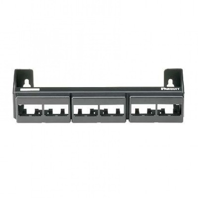 Panel de Parcheo Modular (Sin Conectores), de 12 Puertos Mini-Com, Ins