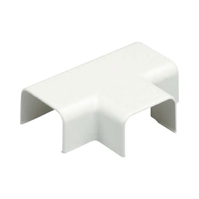 Conexión en "T", para uso con canaleta LD3, material ABS, Color Blanco