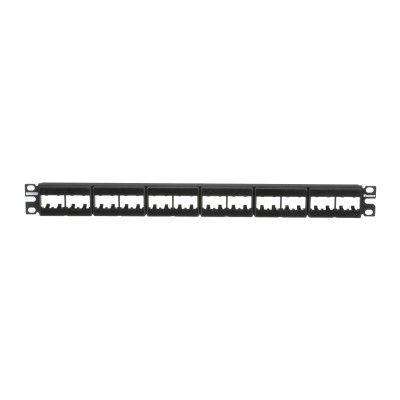 Panel de Parcheo Modular Mini-Com (Sin Conectores), Plano, Sin Blindaj