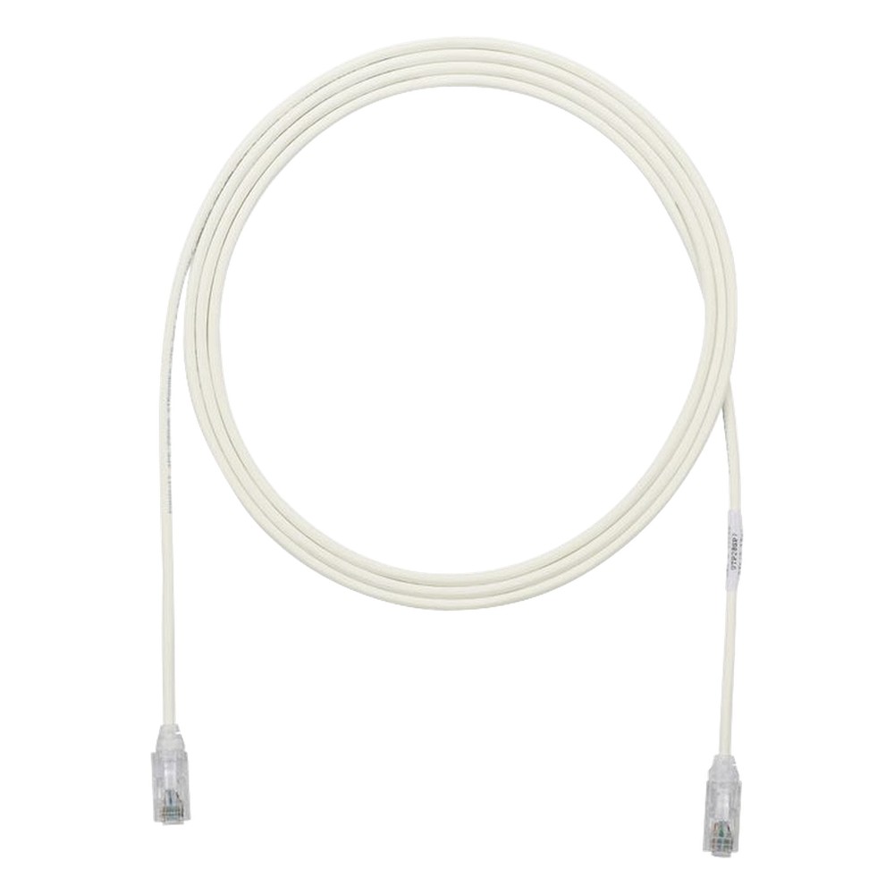 Cable de Parcheo TX6, UTP Cat6, Diámetro Reducido (28AWG), Color Blanc