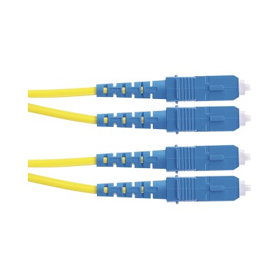 Jumper de Fibra Optica Monomodo 9/125 OS2, SC-SC Duplex, OFNR (Riser),