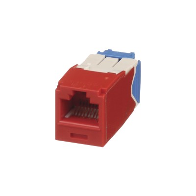 Conector Jack RJ45 Estilo TG, Mini-Com, Categoría 6A, de 8 Posiciones 