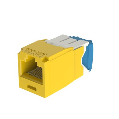 Conector Jack RJ45 Estilo TG, Mini-Com, Categoría 6A, de 8 Posiciones 