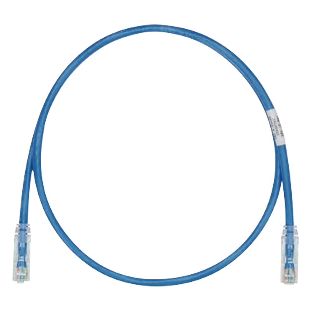 Cable de Parcheo TX6, UTP Cat6, 24 AWG, LSZH, Color Azul, 1 Metro (3.2