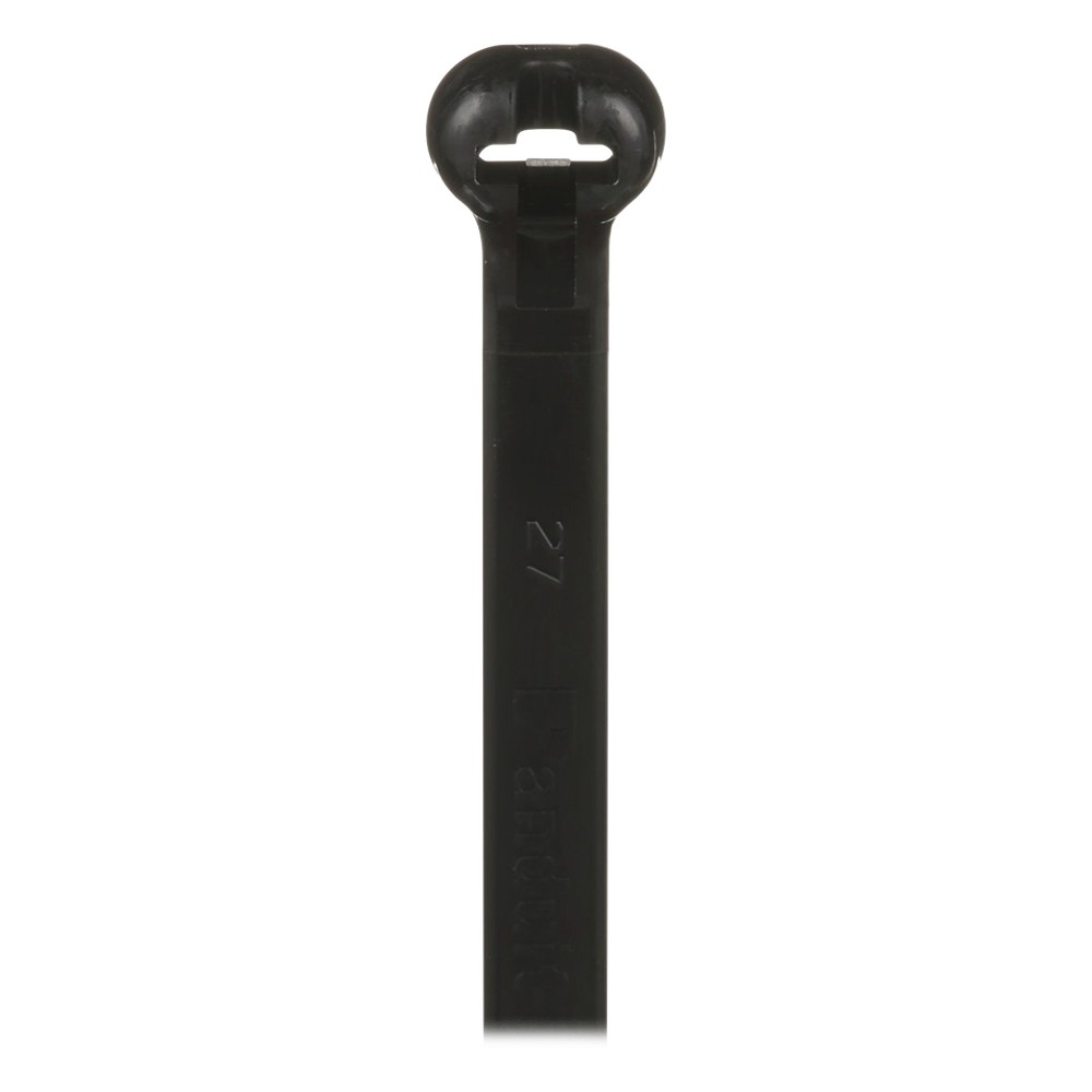 Cincho Dome-Top Nylon 6.6, 378mm largo x 7mm ancho, Color Negro. Paque