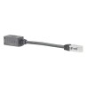Adaptador Para Desconexión Accidental Segura, Jack a Plug Categoría 6A