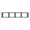 Patch Panel de Fibra Óptica, Para 8 Placas Acopladoras FAP o FMP, Colo