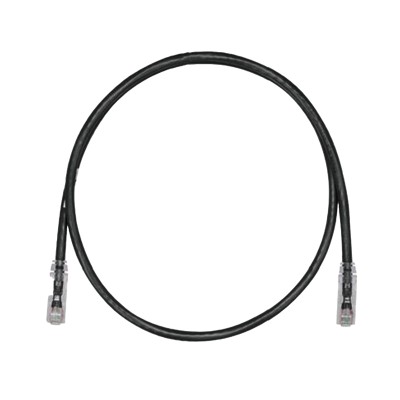 Cable de Parcheo TX6, UTP Cat6, 24 AWG, LSZH, Color Negro, 8 Metros (2