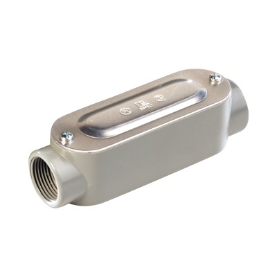 Caja Condulet tipo C de 1" (25.4 mm) Incluye tapa y tornillos.