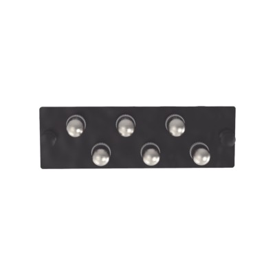 Placa Acopladora de Fibra Óptica FAP, Con 6 Conectores ST Simplex (6 F