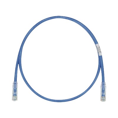 Cable de Parcheo TX6, UTP Cat6, 24 AWG, CM, Color Azul, 7.62 Metros (2