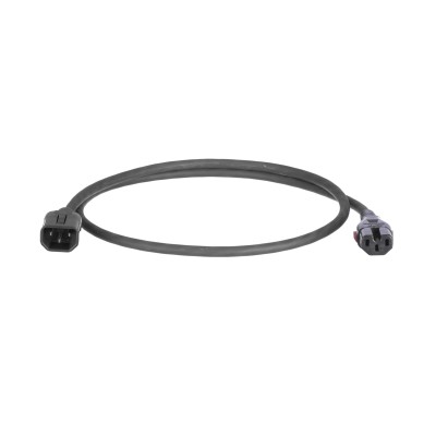 Cable de Alimentación Eléctrica Con Bloqueo Doble de Seguridad, de IEC