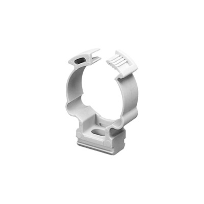 Soporte de collar (Abrazadera), PVC Auto-extinguible, cerrado para tub
