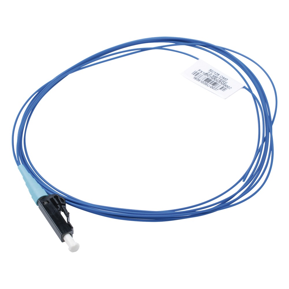 Pigtail de Fibra Óptica LC Simplex, Multimodo OM4 50/125, 900um, Color