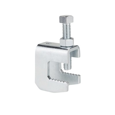 Mordaza de Acero Fija barras de 3/4", para varilla roscada de 1/4".