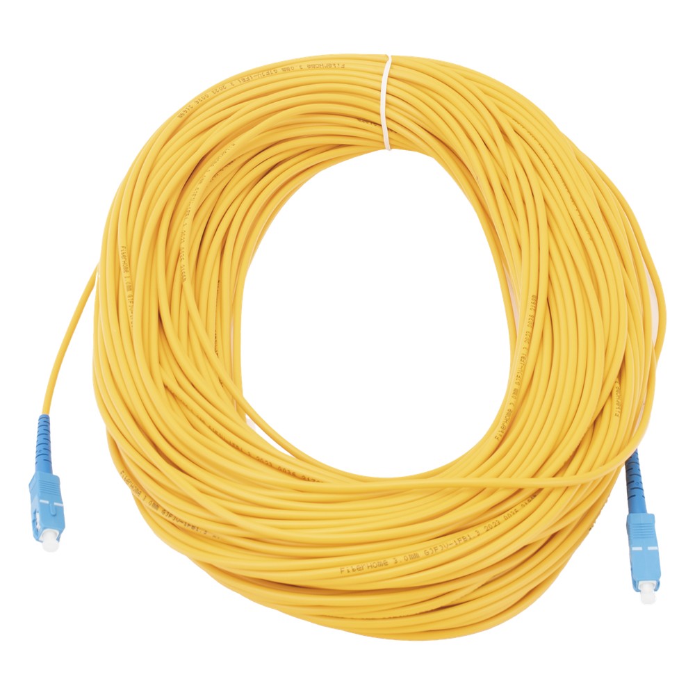 Jumper de Fibra Óptica Monomodo SC/UPC-SC/UPC Simplex de 60 Metros (19