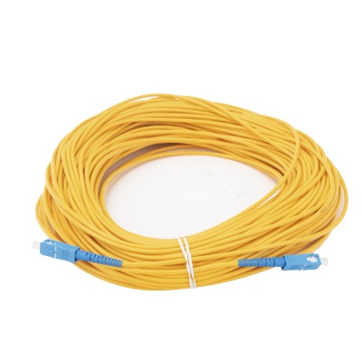 Jumper de Fibra Óptica Monomodo SC/UPC-SC/UPC Simplex de 50 Metros (16
