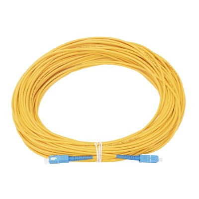Jumper de Fibra Óptica Monomodo SC/UPC-SC/UPC Simplex de 30 Metros (98