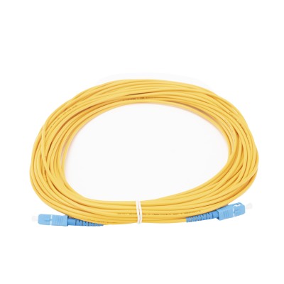 Jumper de Fibra Óptica Monomodo SC/UPC-SC/UPC Simplex de 20 Metros (65