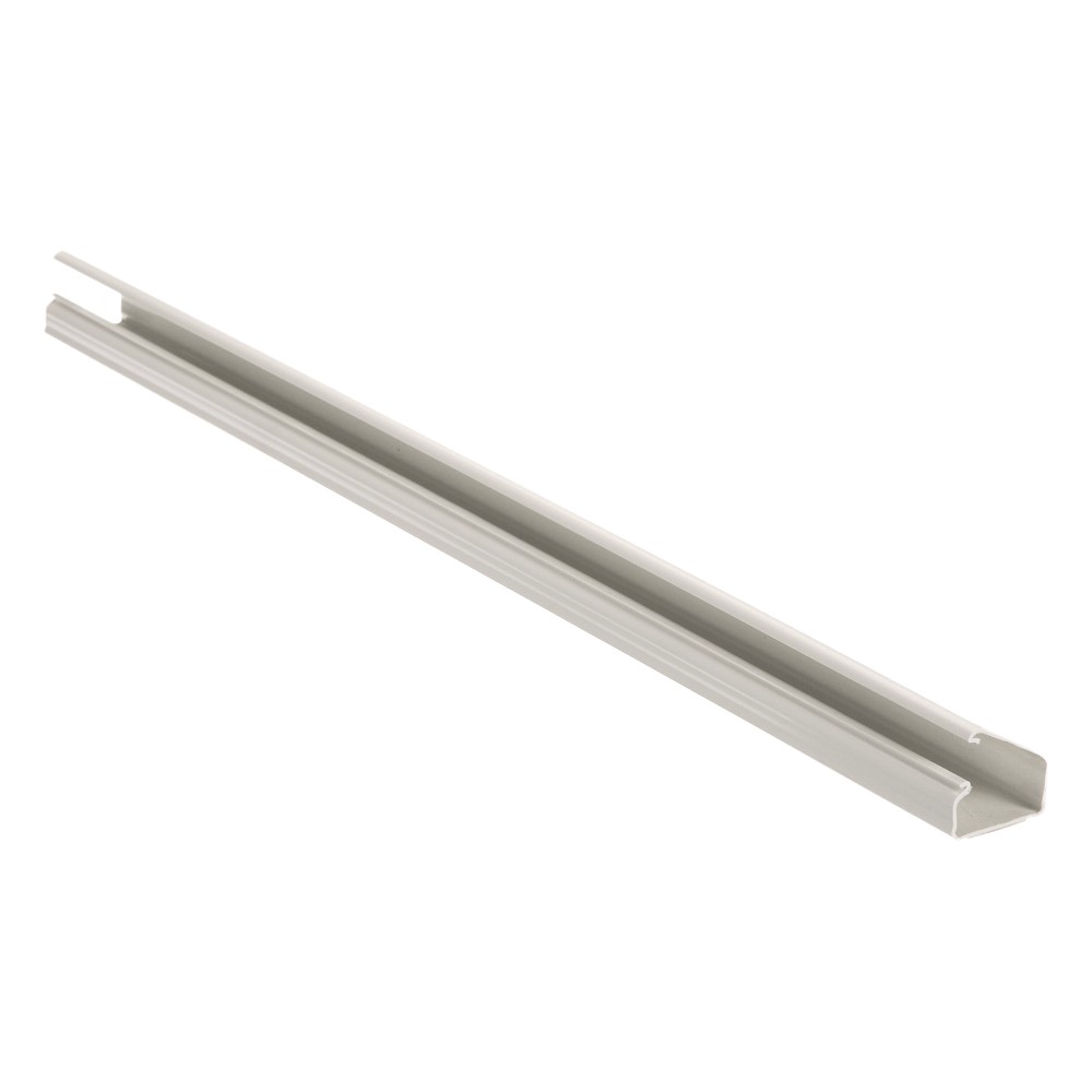 Canaleta LD10 de PVC rígido, con cinta adhesiva para instalación sin h