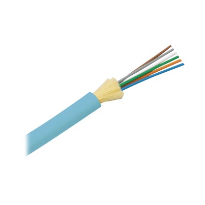 Cable de Fibra Óptica de 6 Hilos, Multimodo OM3 50/125 Optimizada, Int
