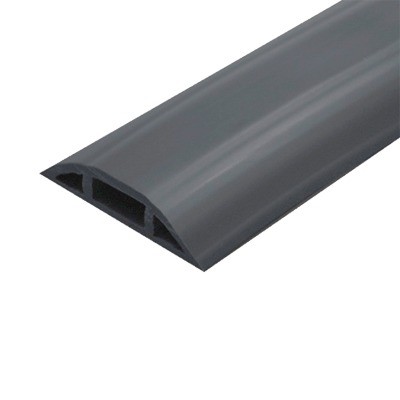 Canaleta flexible color negra de PVC auto extinguible tramo de 2.5m (9