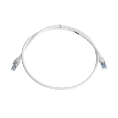 Patch Cord Z-MAX Cat6A S/FTP, CM/LS0H, 0.91 Metros (3 Pies), Color Bla