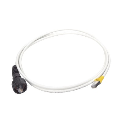 Patch Cord Reforzado Industrial (Ruggedized), Cat6A Blindado S/FTP, CM