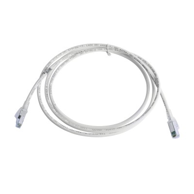 Patch Cord Z-MAX Cat6A S/FTP, CM/LS0H, 2.13 Metros (7 Pies), Color Bla