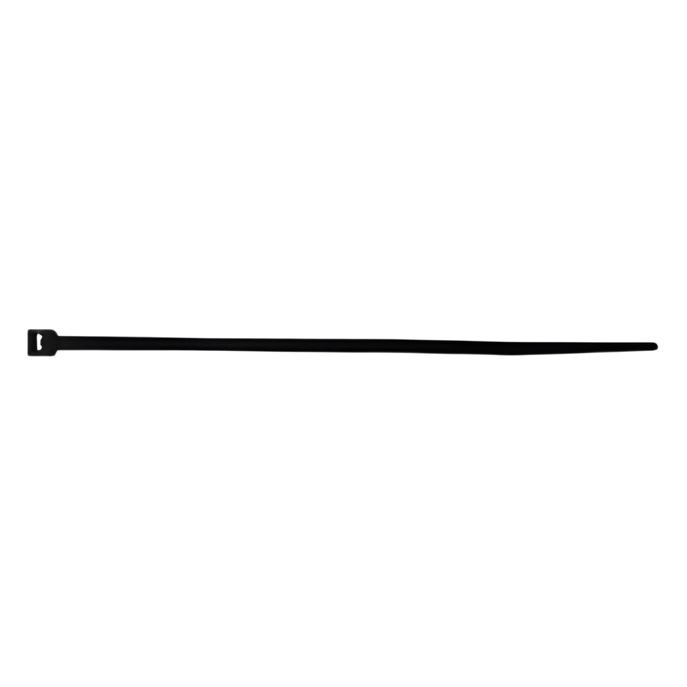 Cincho de nylon color negro, 2.5 x 100mm (100pzs) (4200-01001)