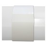 Pieza de unión color blanco de PVC auto extinguible,  para canaleta DM