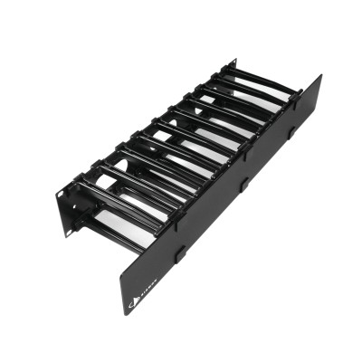 Organizador de Cable Horizontal RouteIT, Sencillo, Para Rack de 19in, 