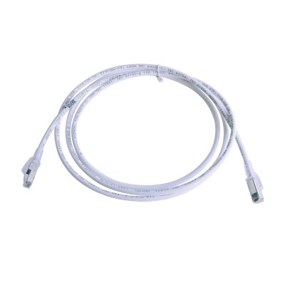 Patch Cord Z-MAX Cat6A S/FTP, CM/LS0H, 2.13 Metros (7 Pies), Color Bla